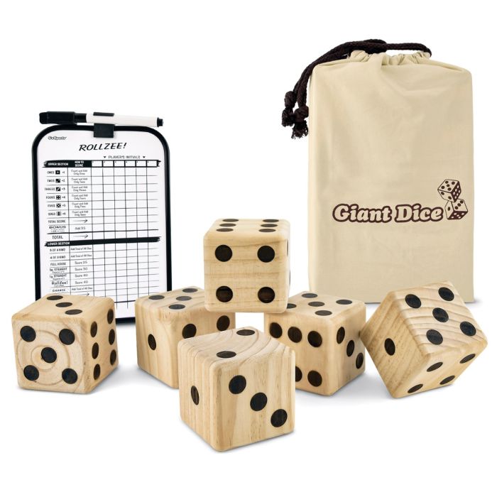 3.5 Inch Giant Yard Dice