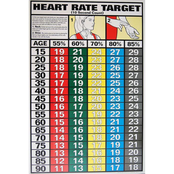10 Second Heart Rate Chart