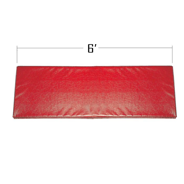 6' x 2' x 1" thick