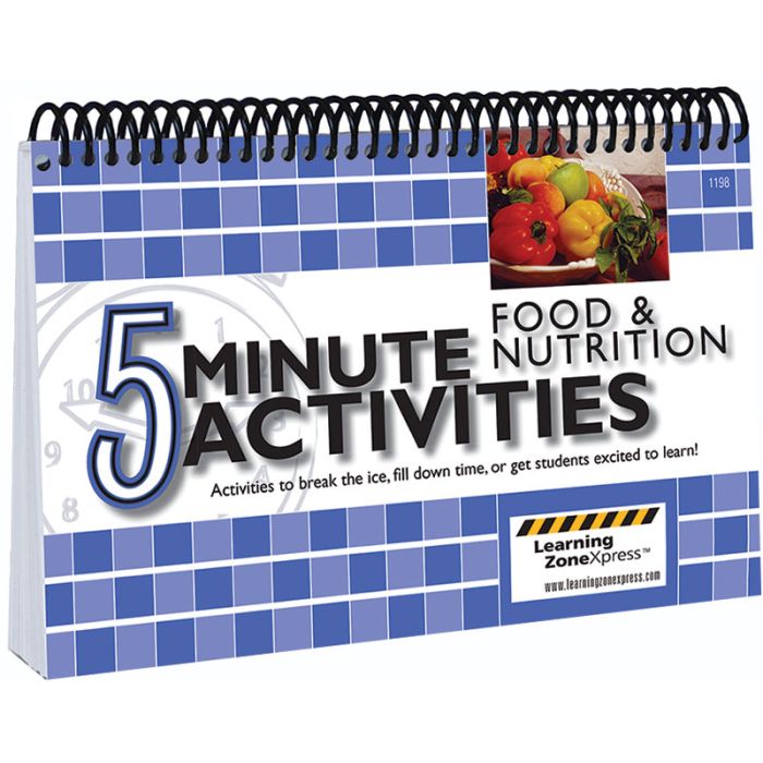 5-Minute Food & Nutrition Activities Book