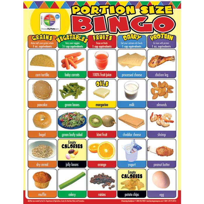 MyPlate Bingo
