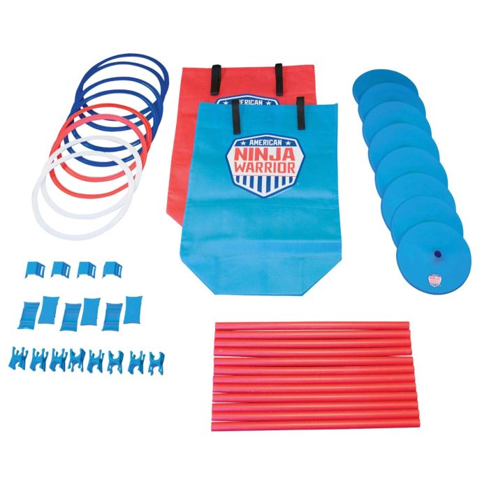 American Ninja Warrior Obstacle Course Race Set