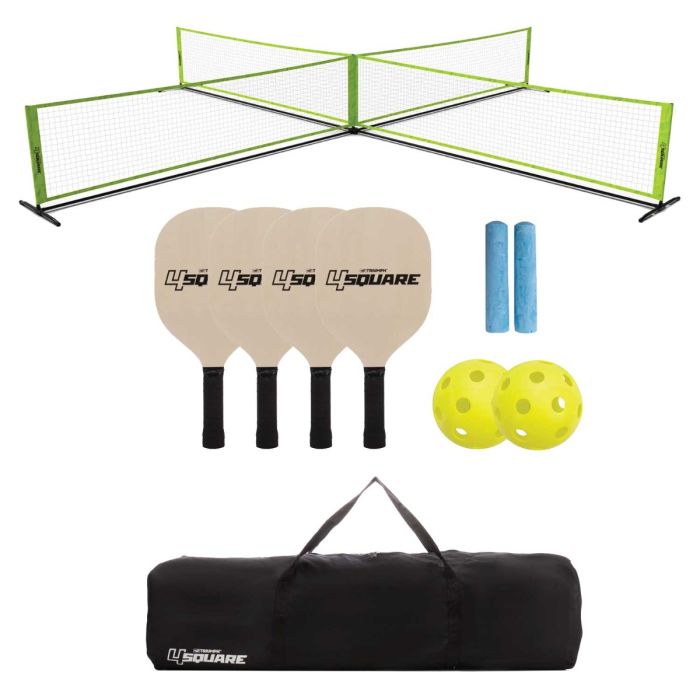 Triumph 4 Square Pickleball Set