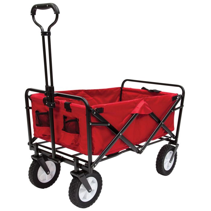 Folding Utility Wagon (Red)