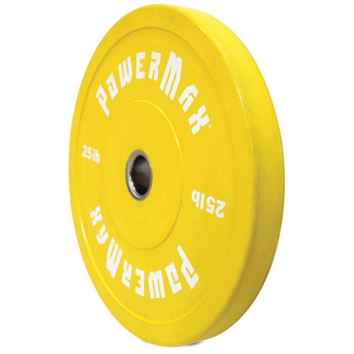 Pair of YELLOW 25-lb. Olympic Bumper Plates