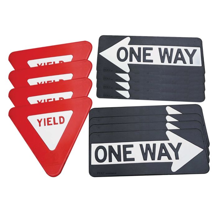 Street Signs Poly Markers (Set of 12)