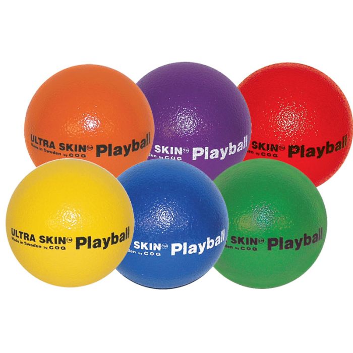 Ultra Skin Playball 6-Color Foam Ball Set