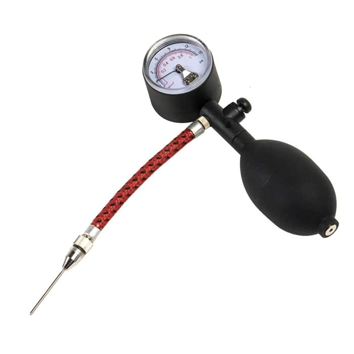 Pocket Pump Inflator with Gauge