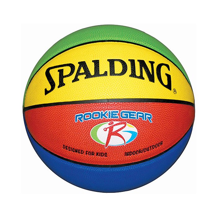 Rookie Gear 4-color Rubber 27.5" Junior Basketball