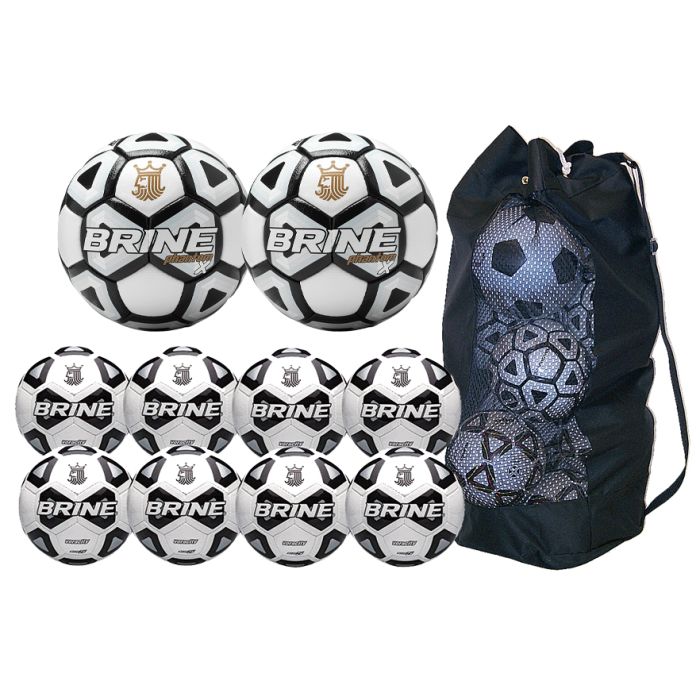 Brine Voracity Official Size 5 Soccer Ball Bundle