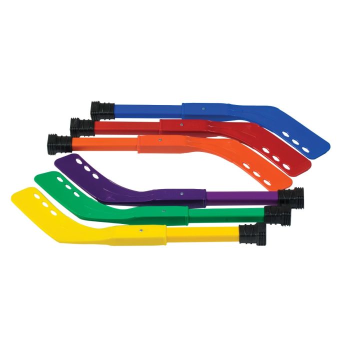 Shield Scooter Hockey Sticks 6 Color Set of 6