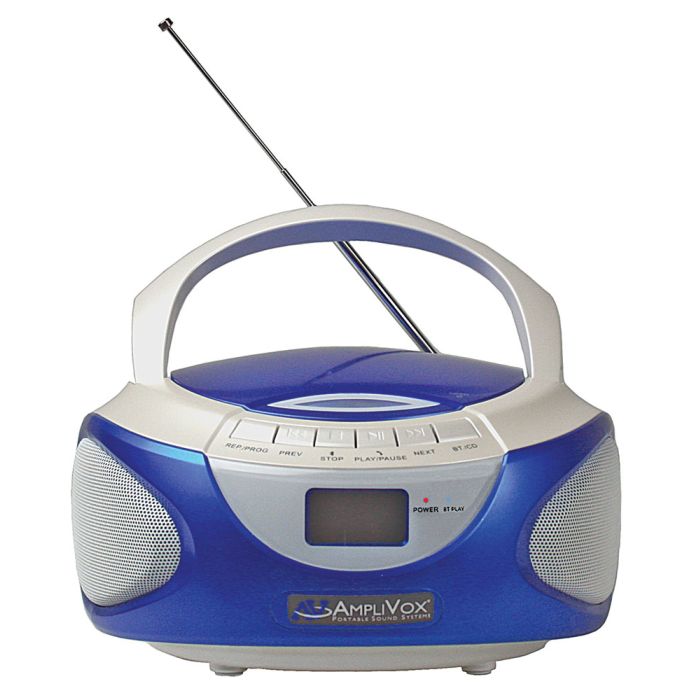 AmpliVox CD Player w/ Bluetooth