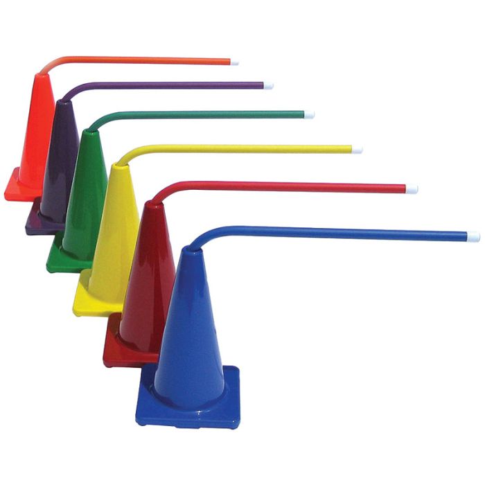 30" L-Shaped Cone Hurdles