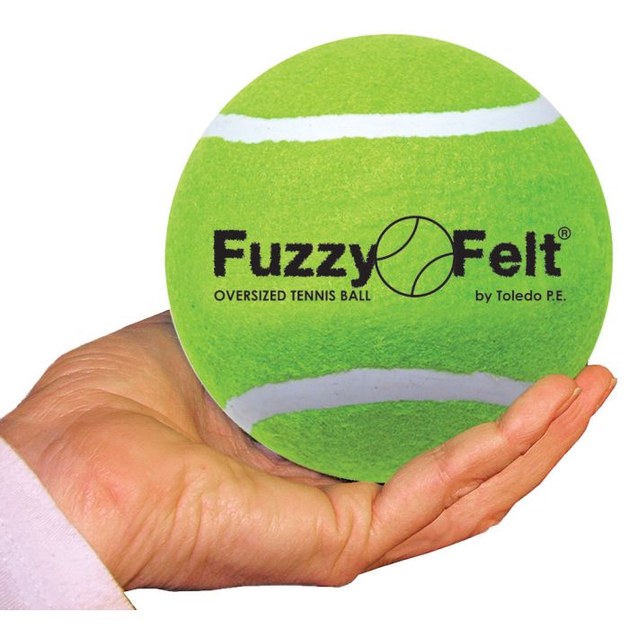 Oversized Tennis Balls with felt covers