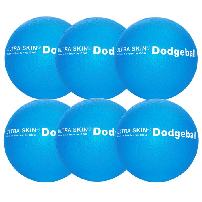 Neon Blue Ultra Skin Foam Dodgeballs