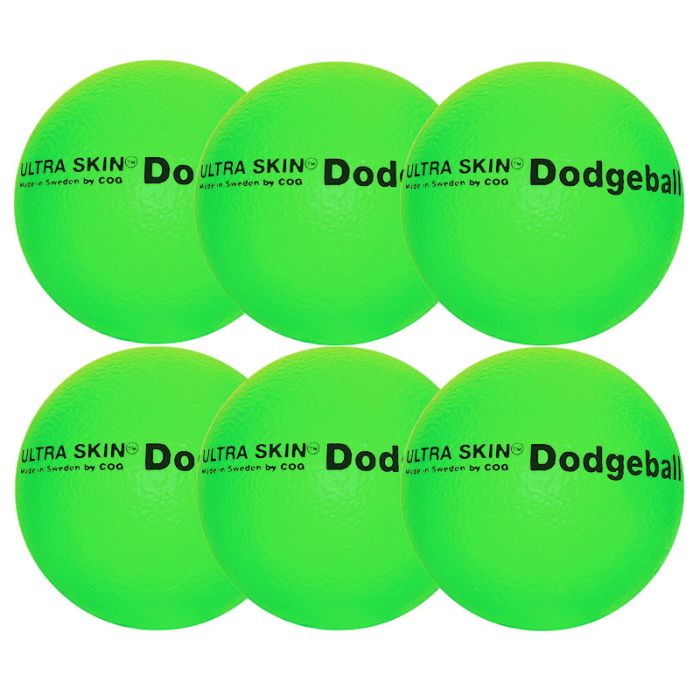 Neon Green Ultra Skin Foam Dodgeballs