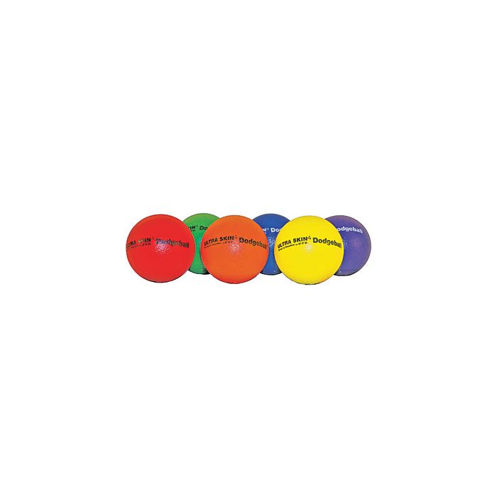Ultra Skin Foam Dodgeball 6-Color Set