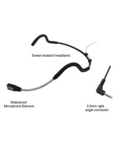 AmpliVox Waterproof Microphone Headset