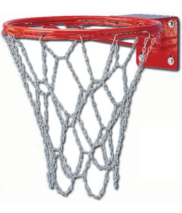 Gared Double Rim Steel Chain Basketball Net