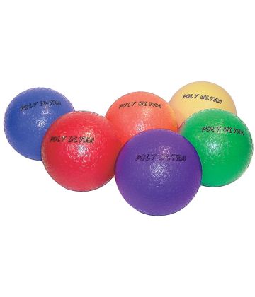 Poly-Ultra Playground Ball Set of 6
