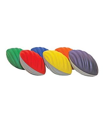 Spiral Foam Football Set of 6