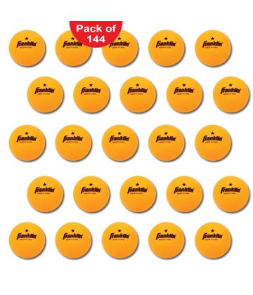 Star Grade Orange Practice Table Tennis Balls (144 balls)