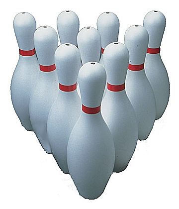 Plastic Bowling Pins