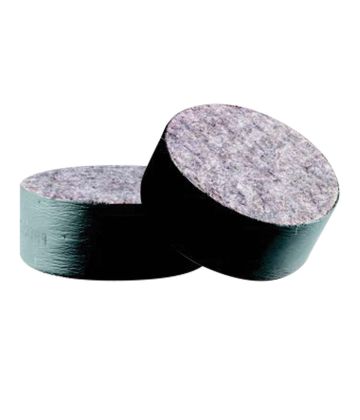 Shield Felt Hockey Puck pair