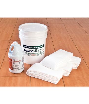 Startup kit for 6' Courtclean Basketball Court Damp Mop