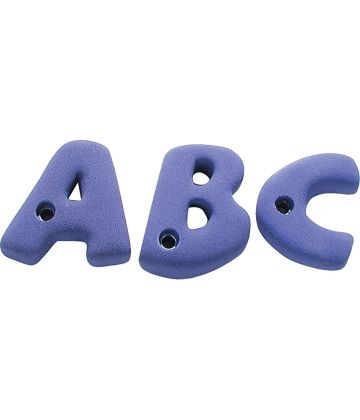 Groperz Alphabet Climbing Holds