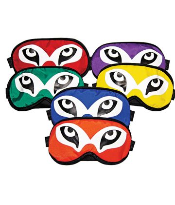 Wolf Eye Blindfolds 6-Color set of 6