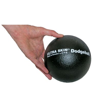 Ultra Skin Black Foam Dodgeball