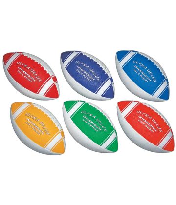 Ultra Delux Footballs 6-Color Set