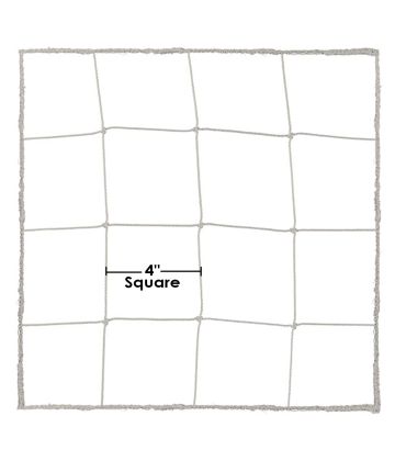 High Quality Soccer Net - White