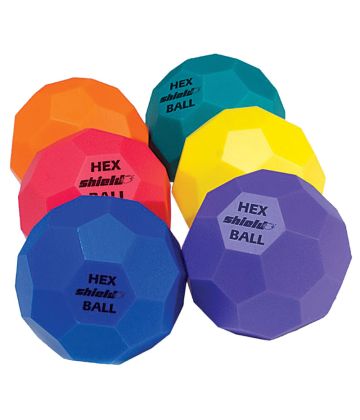 Shield Hexagon Hockey Balls