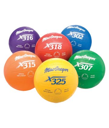 MacGregor Rubber Volleyballs set of 6
