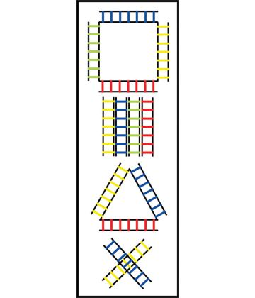 Sectioned Agility Ladders