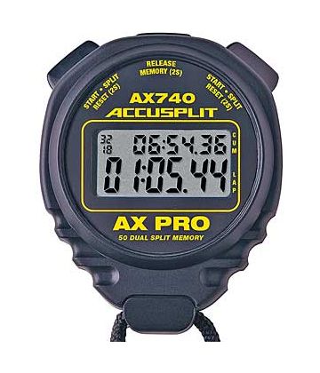 Accusplit AX Pro 50 Memory Stopwatch