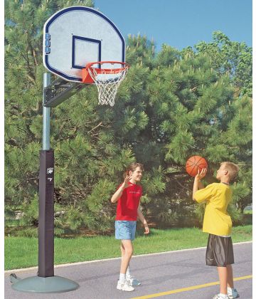 Bison QuikChange Outdoor Portable Adjustable Basketball System
