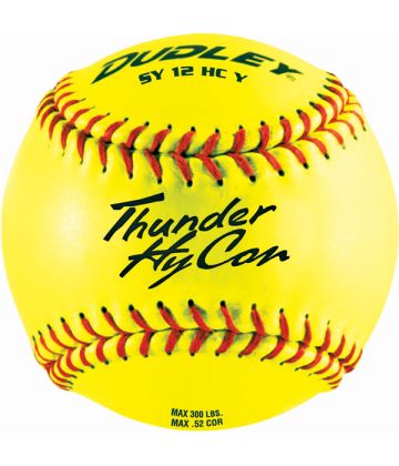 Dudley Thunder HyCon Synthetic case of 72 .52/300 Softballs