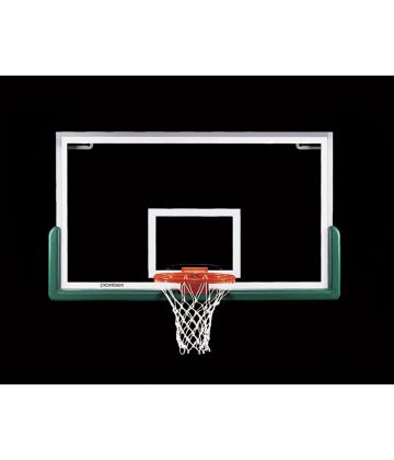 Porter Center-Strut Rectangular Glass Backboard Package