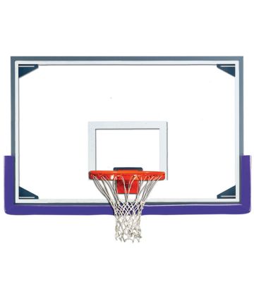 Gared Aluminum-Framed 48" Glass Backboard Basketball Package