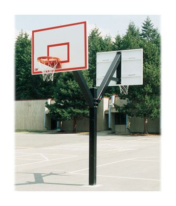 Bison Double Sided Playground Basketball System