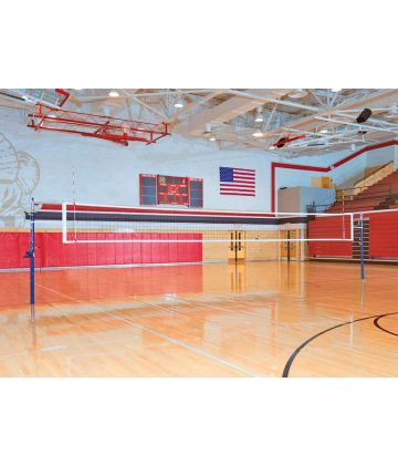 Spalding 1 Court Aluminum Volleyball System