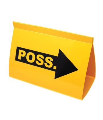 Plastic Basketball Possession Indicator