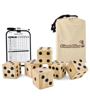 3.5 Inch Giant Yard Dice
