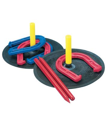 Indoor / Outdoor Plastic Horseshoe Set