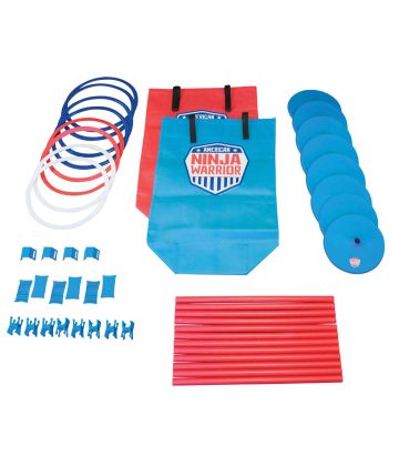 American Ninja Warrior Obstacle Course Race Set