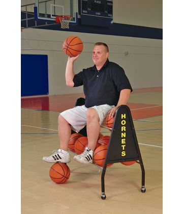 Bison Heavy-Duty Ball Cart