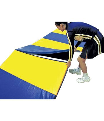 4' x 6' Firm Folding Mats, 1-1/2" polyethylene (Multiple Options)